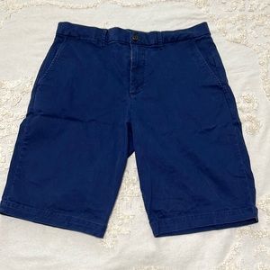 Men’s GAP shorts, Sz 24, navy blue flat front shorts